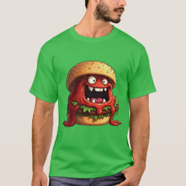 Camiseta Monstruos de la comida MALA ALEGRÍA