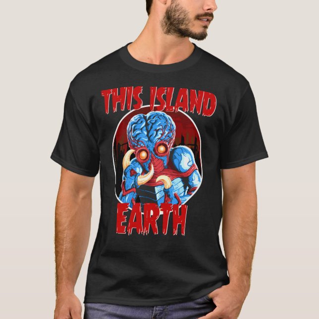 Camiseta Monstruos de la película B de este clásico T-Shir  (Anverso)
