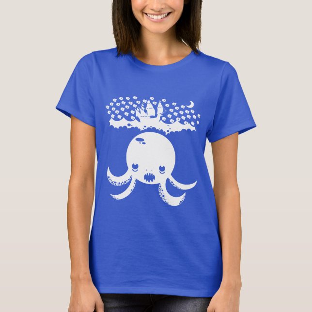 Camiseta Monstruos de mar (Anverso)