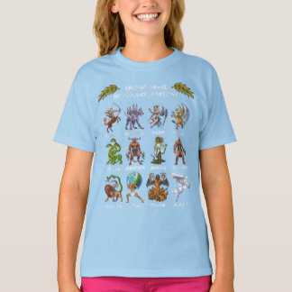 Camiseta Monstruos de mitología griega antiguos