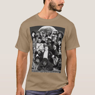 Camiseta Monstruos de terror retro vintage