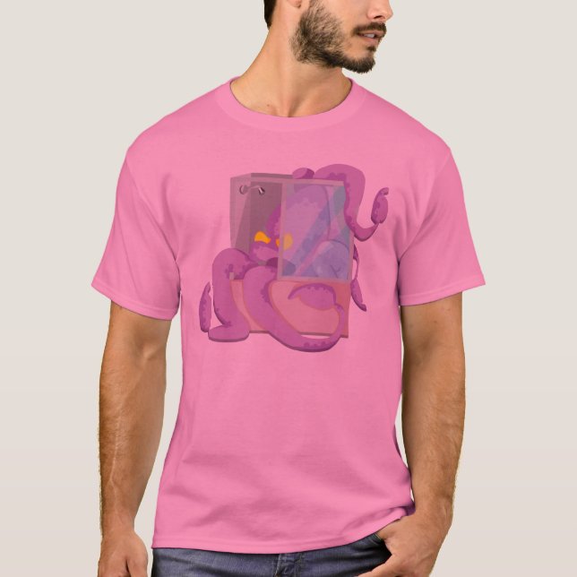 Camiseta Monstruos del baño: Nathan (Anverso)
