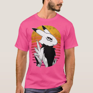 Camiseta Monstruos digitales gráficos personajes anime Rena