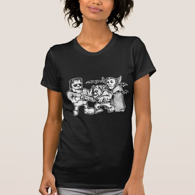 Camiseta Monstruos divertidos (Anverso)