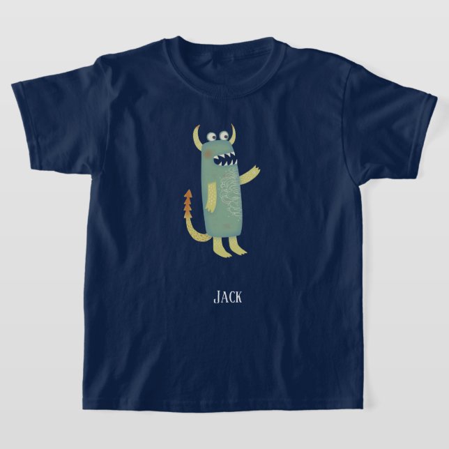 Camiseta Monstruos divertidos personalizados (Distribución)