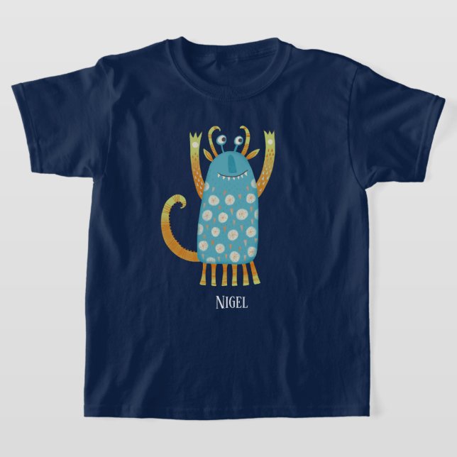 Camiseta Monstruos divertidos personalizados (Distribución)