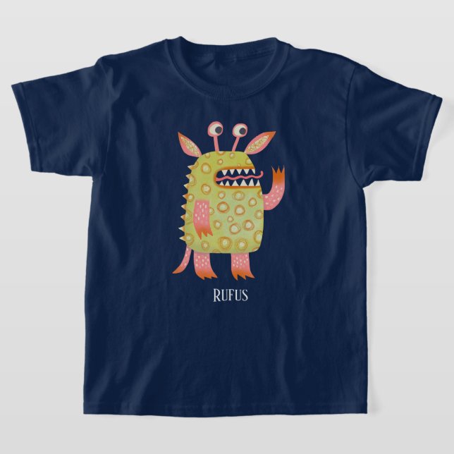 Camiseta Monstruos divertidos personalizados (Distribución)