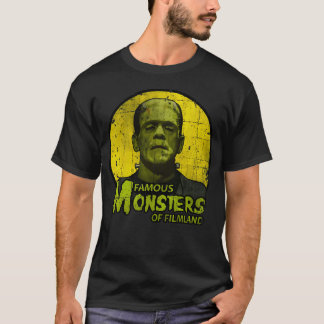 Camiseta Monstruos Famosos La Criatura Frankenstein
