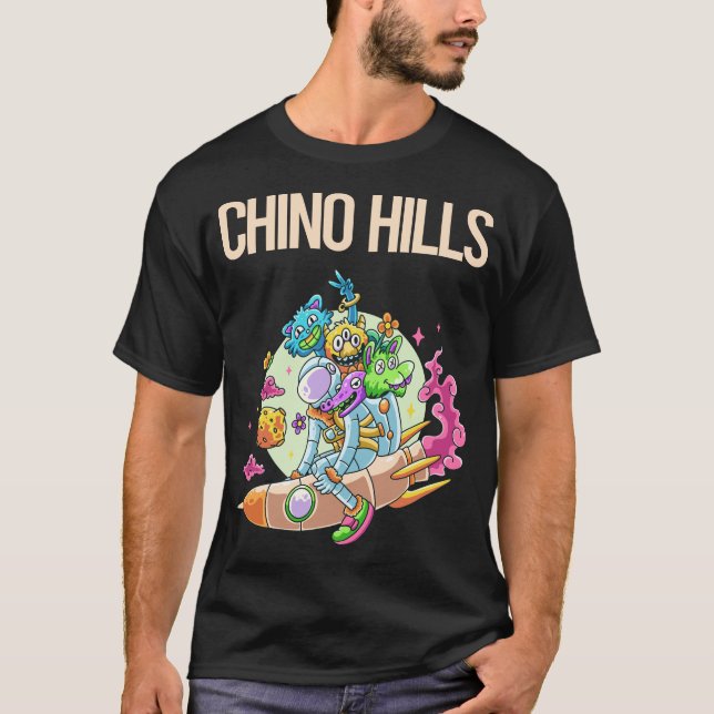 Camiseta Monstruos Felices - Chino Hills (Anverso)