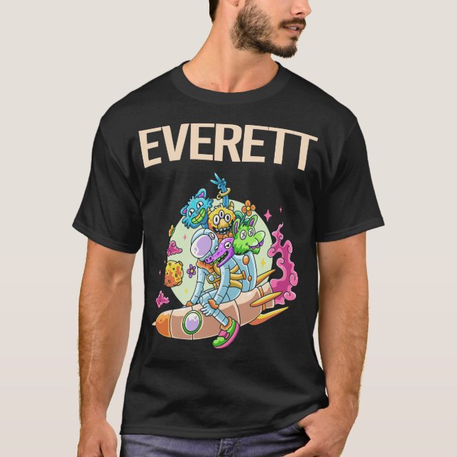 Camiseta Monstruos felices - Everett (Anverso)