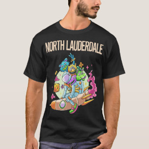 Camiseta Monstruos felices - Norte de Lauderdale