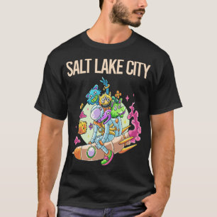 Camiseta Monstruos Felices - Salt Lake City