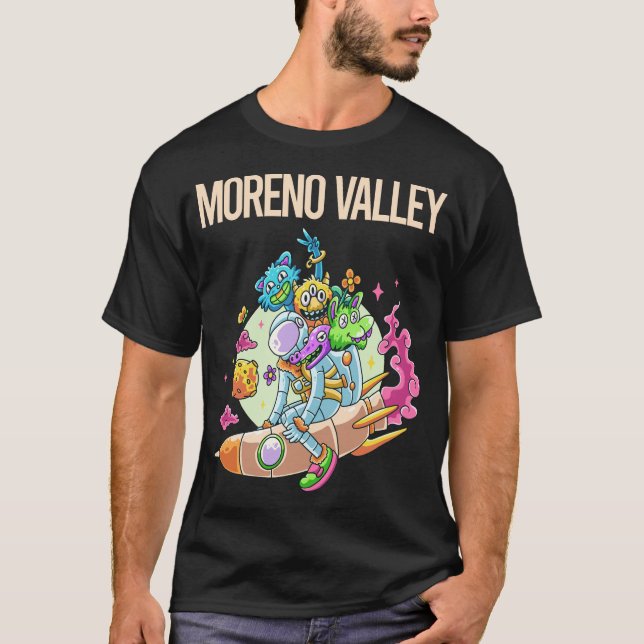 Camiseta Monstruos felices - Valle de Moreno (Anverso)