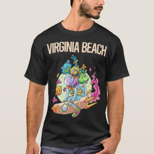 Camiseta Monstruos Felices - Virginia Beach