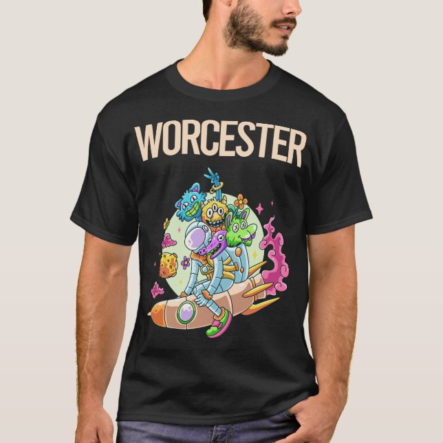 Camiseta Monstruos felices - Worcester (Anverso)