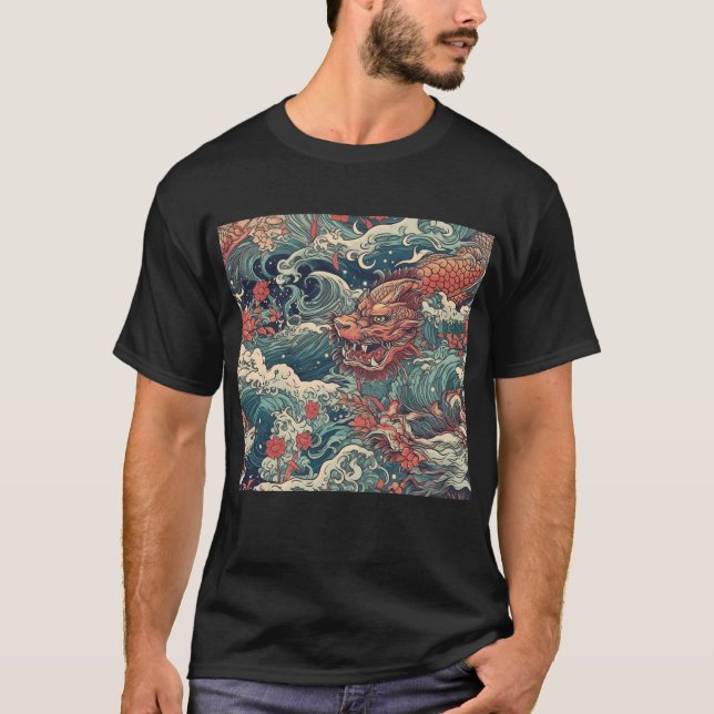 Camiseta Monstruos marinos (Anverso)