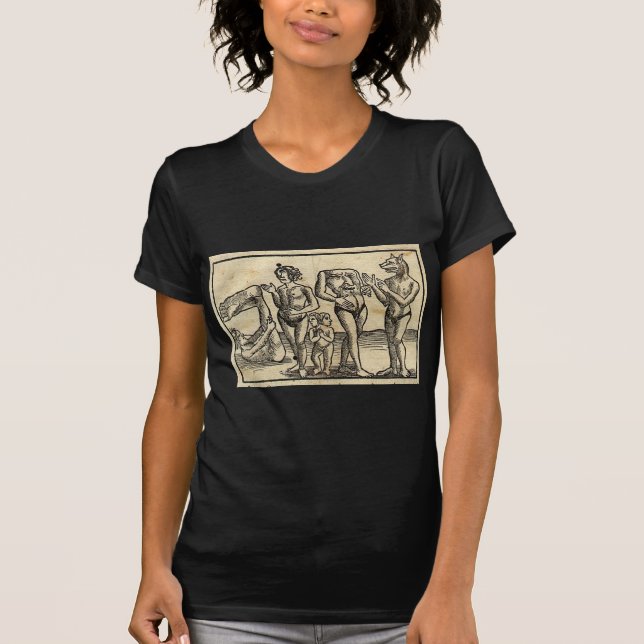 Camiseta Monstruos medievales (Anverso)