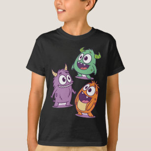 Camiseta Monstruos Personalizados juguetones - Carácter gua