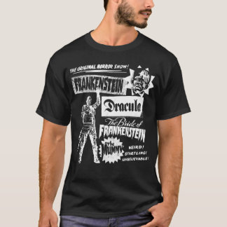 Camiseta Monstruos Universales La familia del espectáculo d
