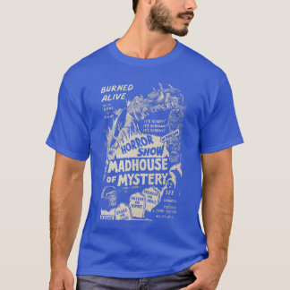Camiseta Monstruos Vintage de Halloween Película de Terror