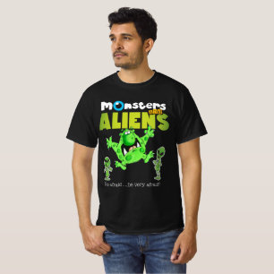 Camiseta Monstruos y extranjeros V3