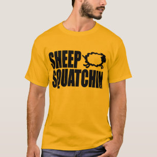 Camiseta Monstruos y misterios SHEEPSQUATCH de las OVEJAS