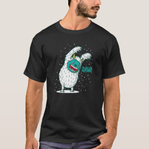 Camiseta Monstruos Yeti Aterroran En La Nieve
