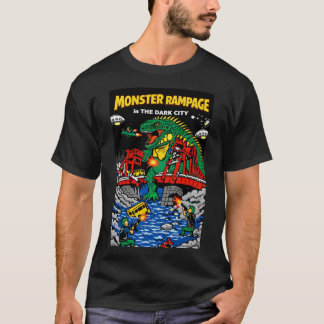 Camiseta Monstruoso Desenfreno en Ciudad Oscura