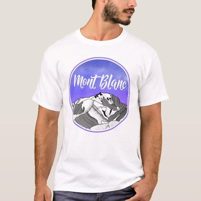 Camiseta Mont Blanc (Anverso)