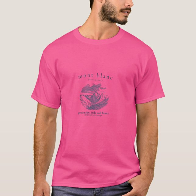 Camiseta Mont Blanc (Anverso)