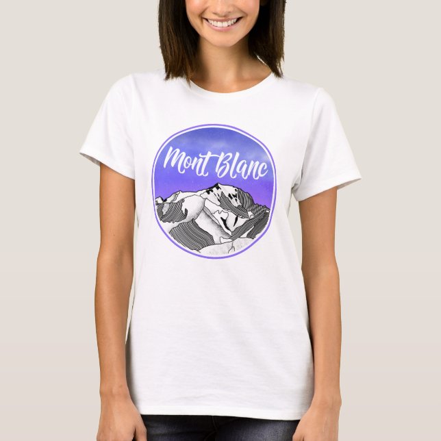 Camiseta Mont Blanc (Anverso)