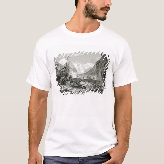 Camiseta Mont Blanc de los baños de St. Desiderio (Anverso)