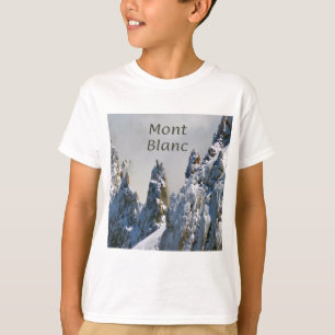 Camiseta Mont Blanc Monte Bianco Alpes Blancos Europa