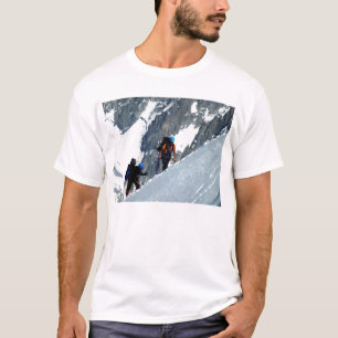 Camiseta Mont Blanc que sube