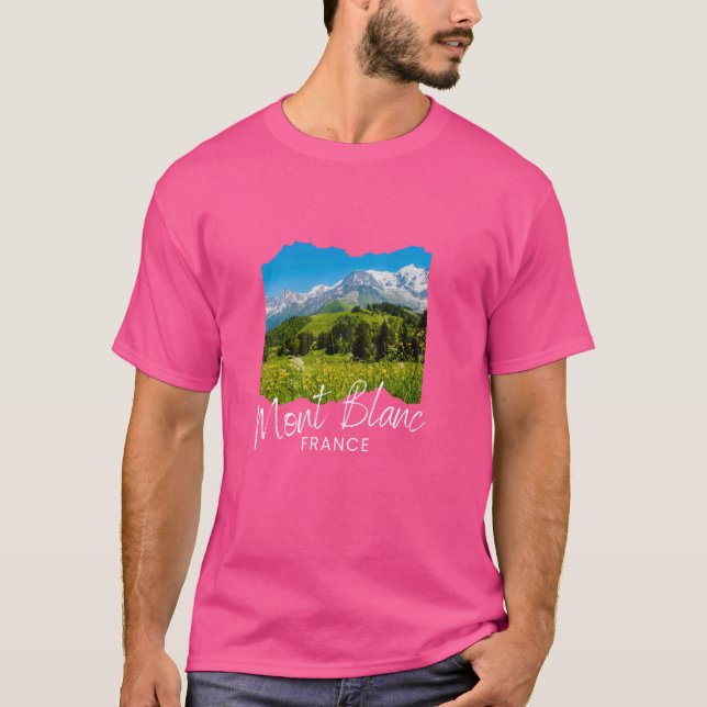 Camiseta Mont Blanc Souvenir Mont Blanc (Anverso)