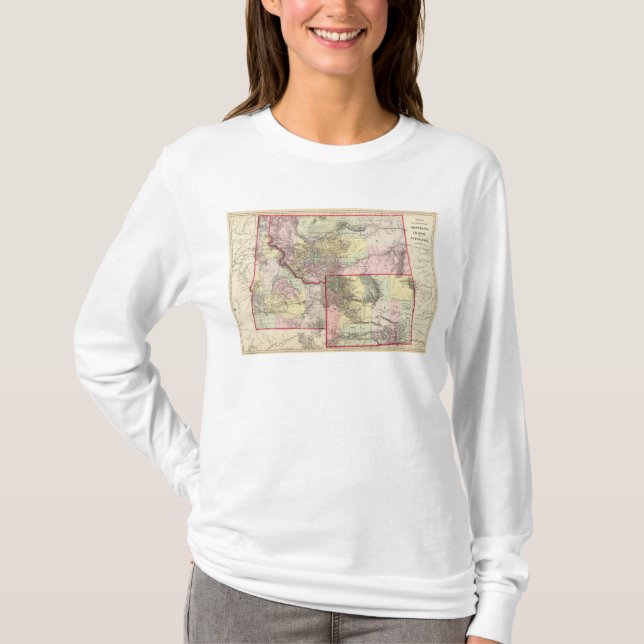Camiseta Mont, Ida, Wyo (Anverso)