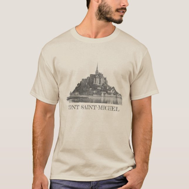 Camiseta Mont Saint-Michel: Camisas en problemas (Anverso)