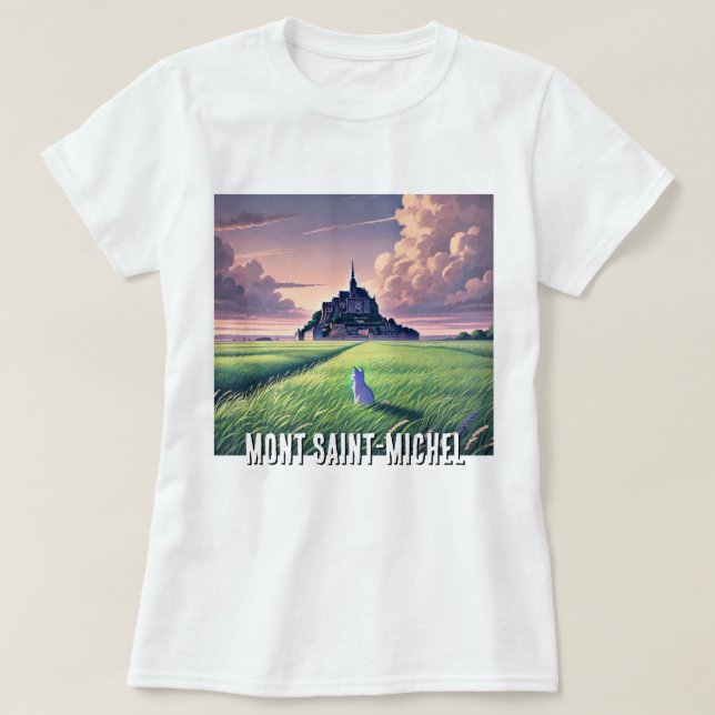 Camiseta Mont Saint-Michel T-Shirt (Diseño del anverso)