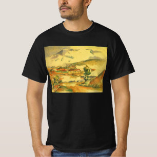 Camiseta Mont Sainte Victoire de Paul Cezanne, Arte de époc