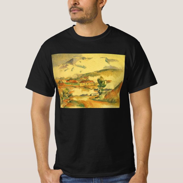 Camiseta Mont Sainte Victoire de Paul Cezanne, Arte de époc (Anverso)