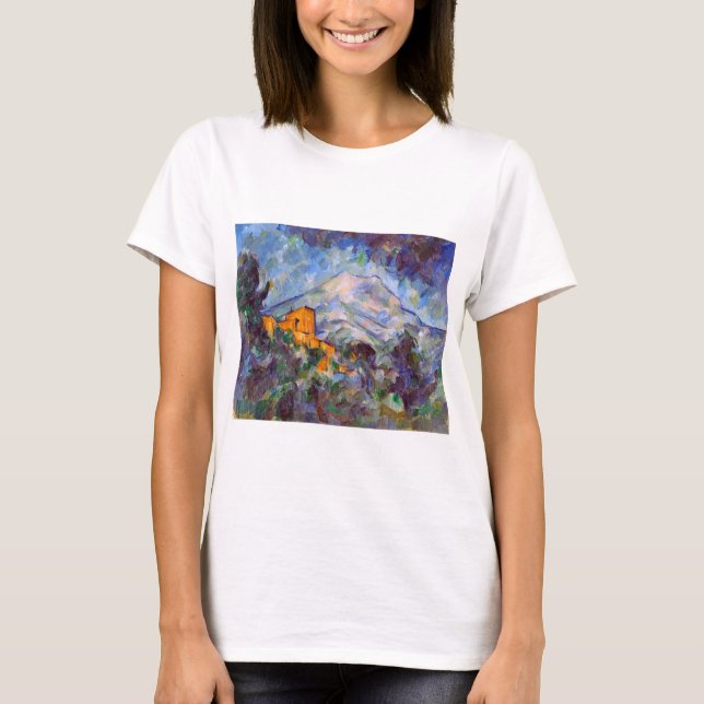Camiseta Mont Sainte-Victoire, Paul Cezanne (Anverso)