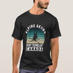 Camiseta Mont Tremblant Canadá Estación de Esquí Quebec Esq