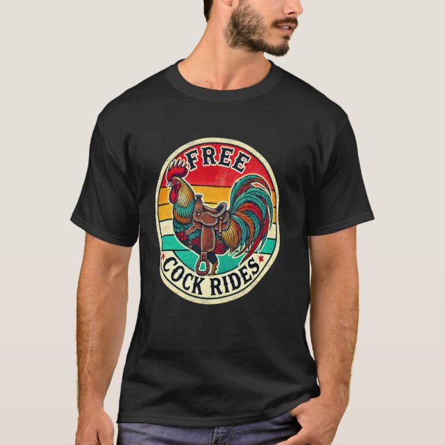Camiseta Monta el Gallo (Anverso)