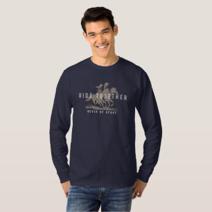 Camiseta Monta juntos - Vida del oeste (Oscuro)   L.S para 
