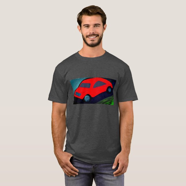 Camiseta monta mi coche (Anverso completo)