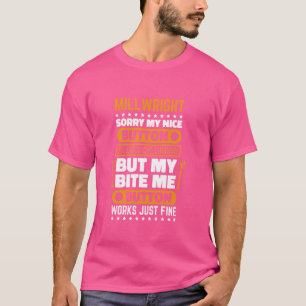 Camiseta Montador Morded Me Button Works Reparación de Maqu