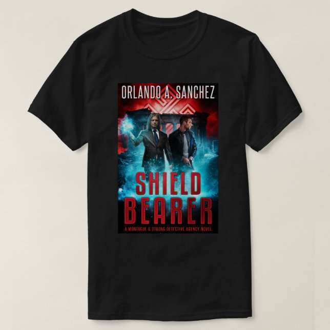 Camiseta Montague & Strong - SHIELDBEARER (Diseño del anverso)