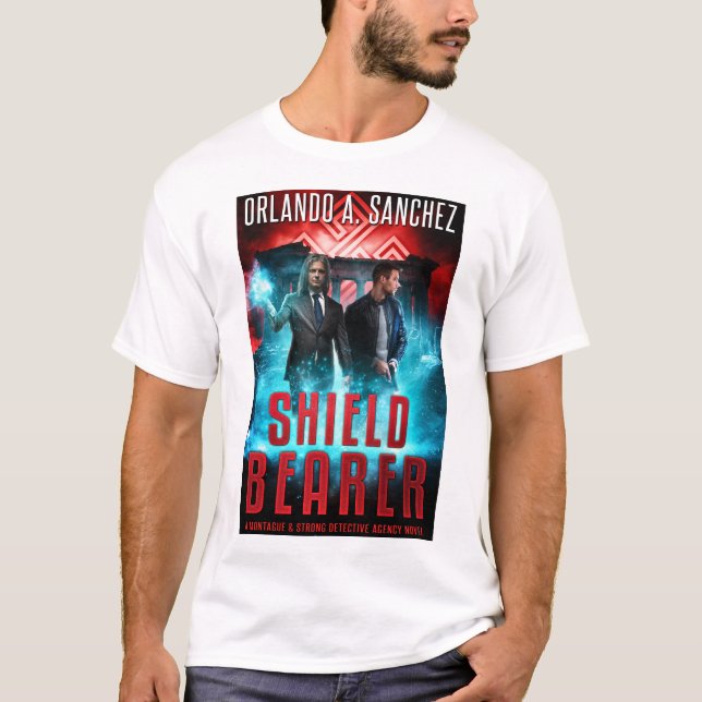 Camiseta Montague & Strong - SHIELDBEARER (Anverso)