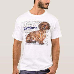 Camiseta Montaje asombroso del perro del Dachshund
