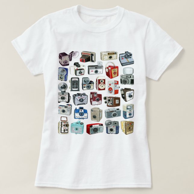 Camiseta Montaje de cámara de vídeo (Diseño del anverso)